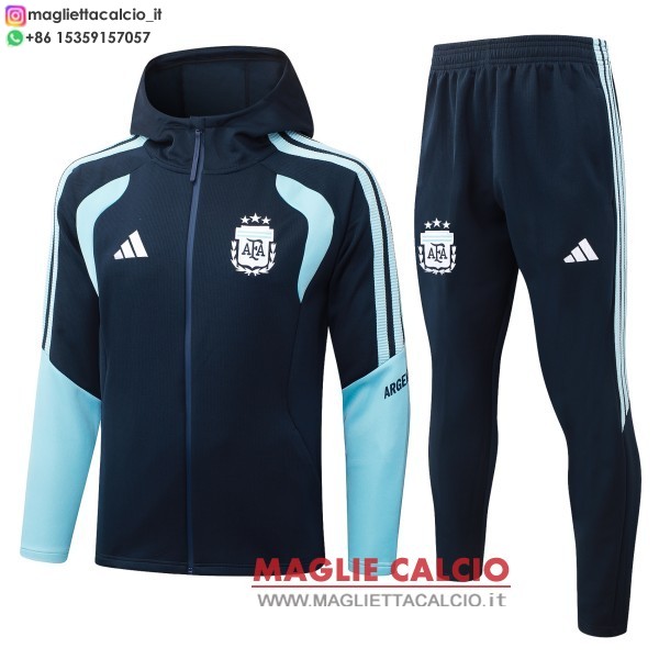 nuova argentina bambino insieme completo navy felpa con cappuccio 2026