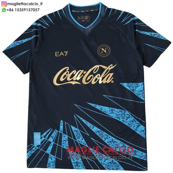 thailandia nuova speciale divisione magliette napoli 2026-2027 blu navy giallo