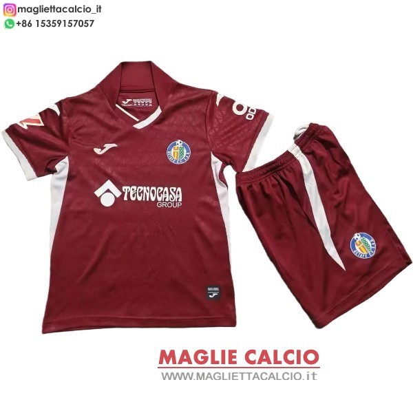 seconda set completo magliette getafe bambino 2026-2027