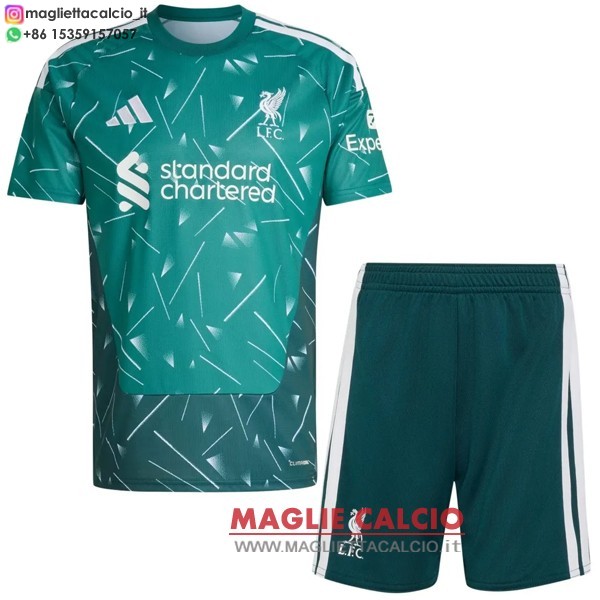 nuova portiere divisione magliette liverpool set completo uomo 2026-2027 verde