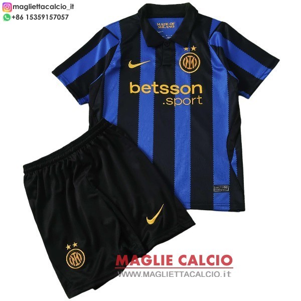 nuova prima magliette inter milan set completo bambino 2026-2027