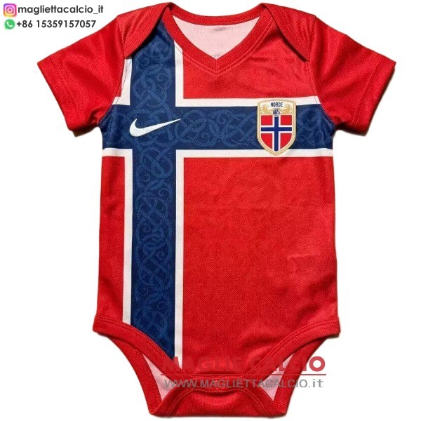 nuova prima magliette noruega tutine bambino 2026-2027