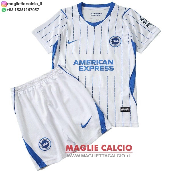 nuova seconda magliette brighton set completo bambino 2026-2027