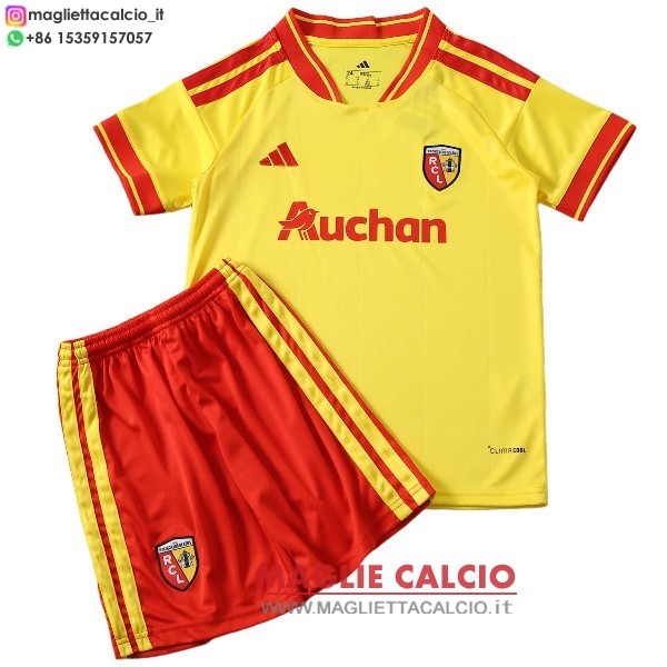 nuova prima magliette RC Lens set completo bambino 2026-2027