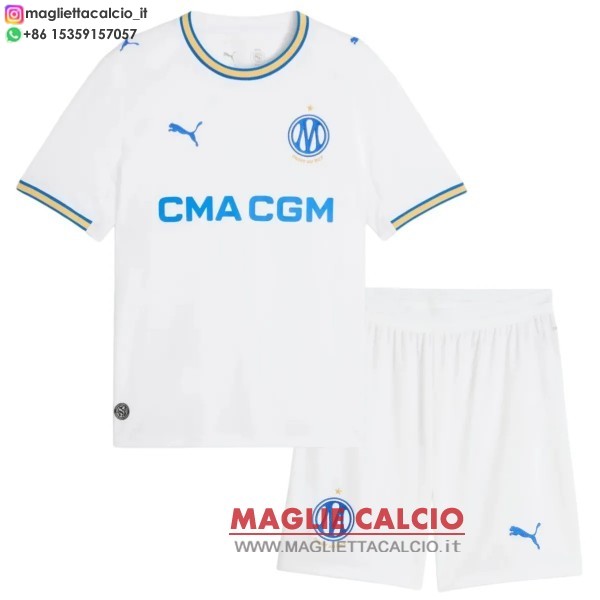 nuova prima divisione magliette marseille set completo uomo 2026-2027