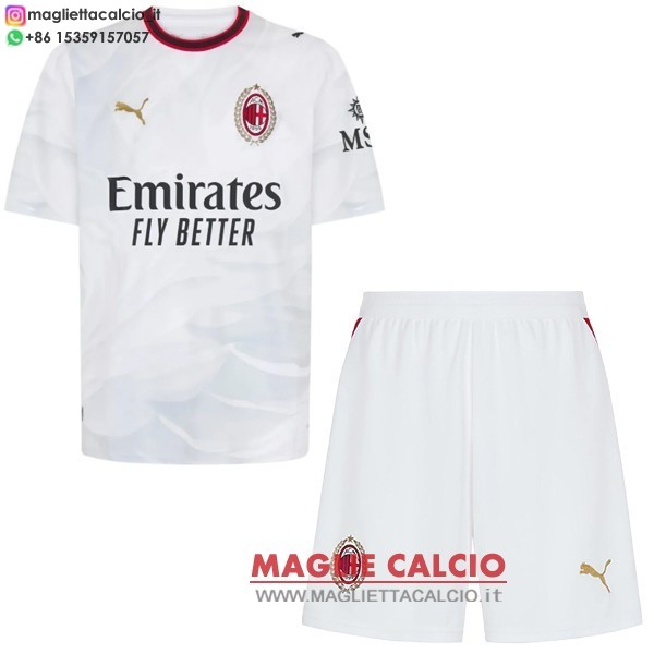 nuova seconda divisione magliette ac milan set completo uomo 2026-2027