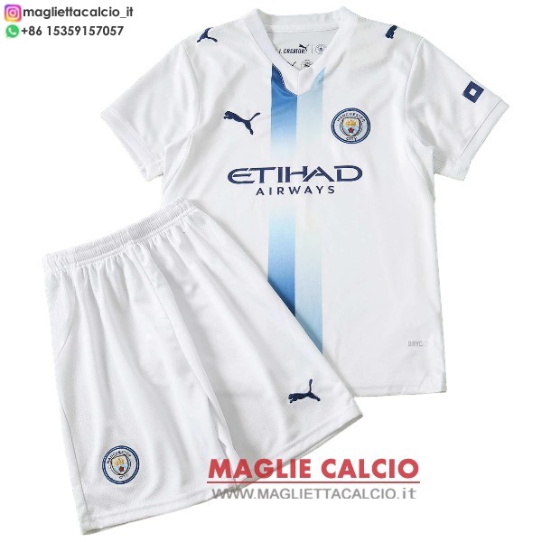 nuova terza magliette manchester city set completo bambino 2026-2027