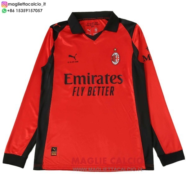 tailandia nuova fourth ml divisione magliette ac milan 2025-2026