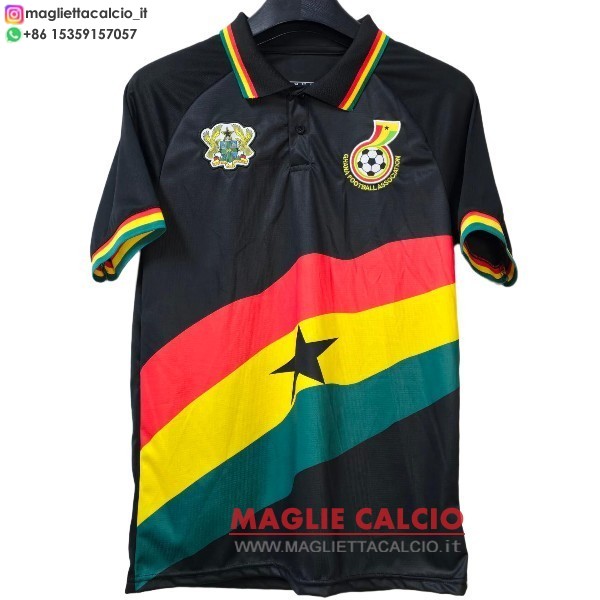 thailandia nuova speciale maglietta ghana 2026 nero rosso giallo