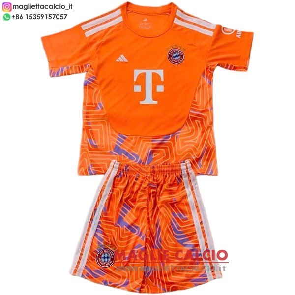 nuova portiere magliette bayern monaco set completo uomo 2026-2027 arancione