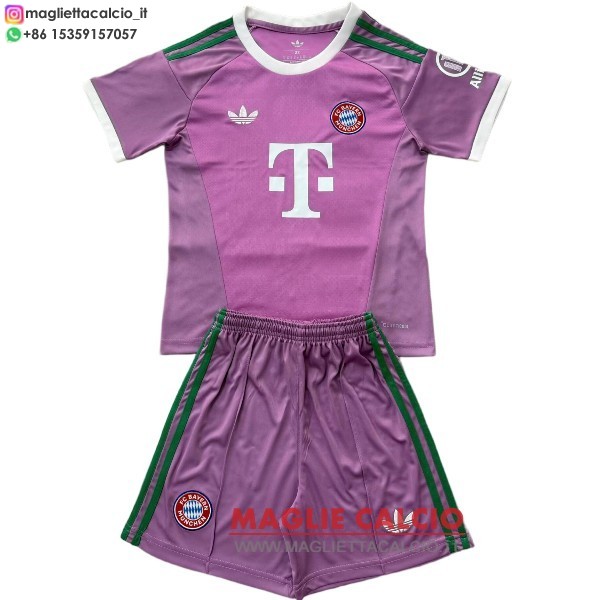 nuova portiere magliette bayern monaco set completo uomo 2026-2027 purpureo