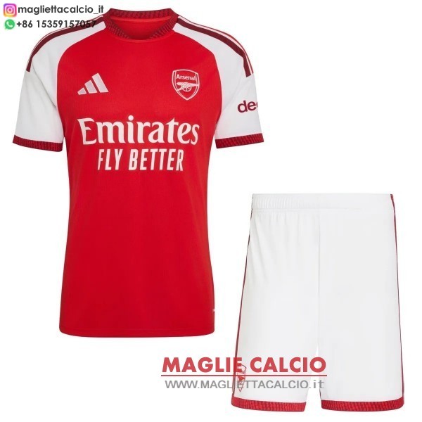 nuova Prima magliette arsenal set completo bambino 2026-2027