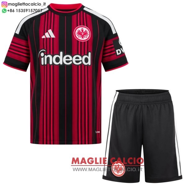 nuova prima magliette eintracht frankfurt set completo bambino 2026-2027