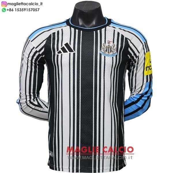nuova prima giocatori divisione maglietta ml newcastle united 2026-2027
