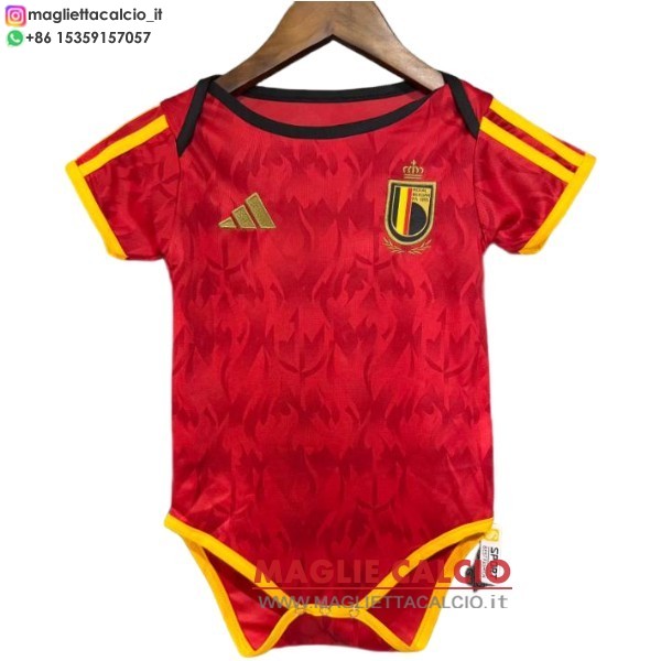 nuova prima magliette belgio tutine bambino 2026-2027
