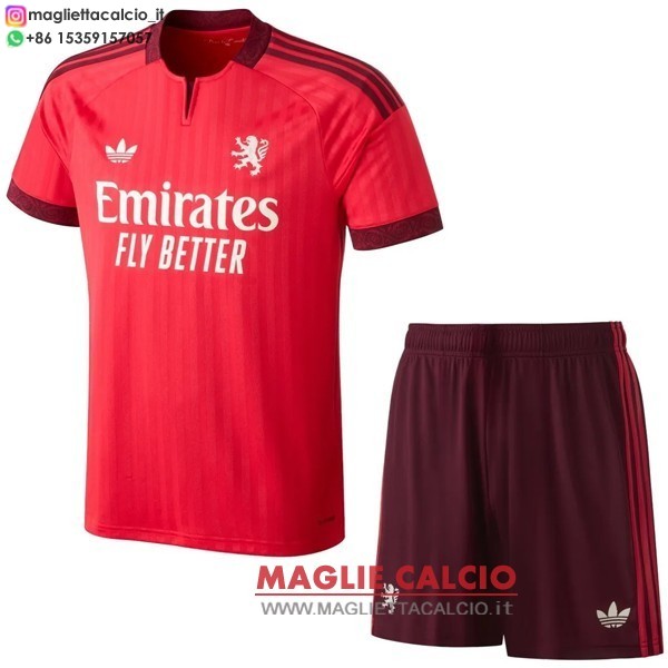 nuova seconda divisione magliette lyon set completo uomo 2026-2027