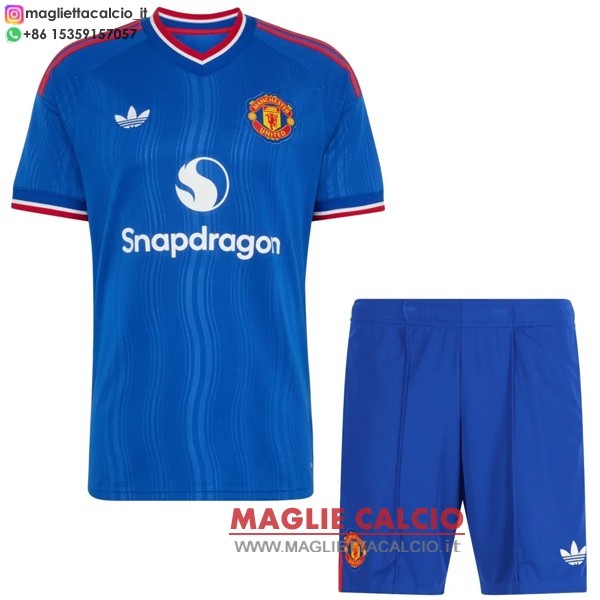 seconda magliette manchester united set completo uomo 2026-2027