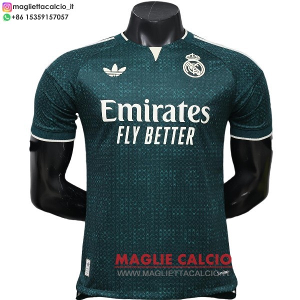 nuova seconda giocatori divisione magliette real madrid 2026-2027