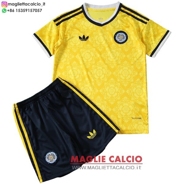 nuova seconda magliette set completo leeds united bambino 2026-2027
