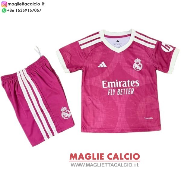 nuova terza maglietta real madrid set completo bambino 2026-2027