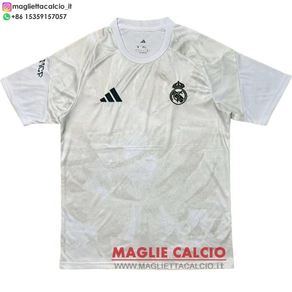tailandia nuova speciale divisione magliette real madrid 2026-2027 giallo bianco