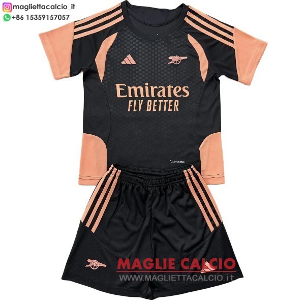 nuova speciale divisione magliette arsenal set completo uomo 2026-2027 nero