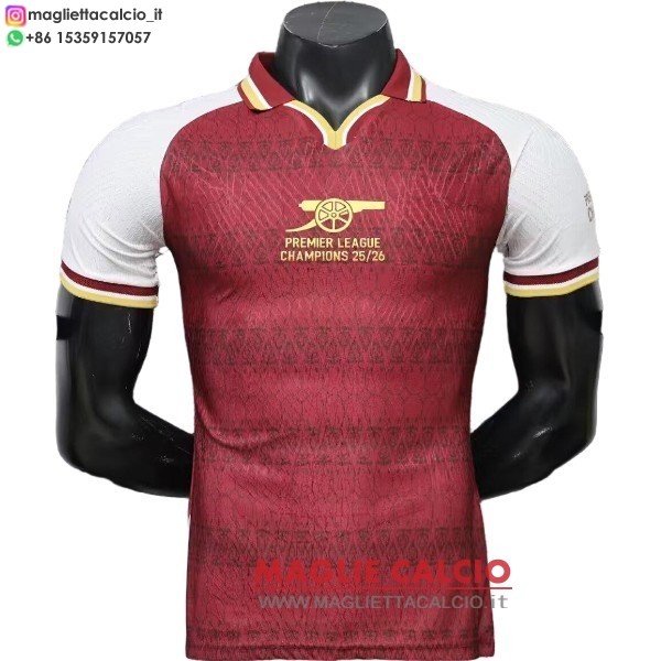 nuova speciale giocatori divisione magliette arsenal 2026-2027 rosso i bianco