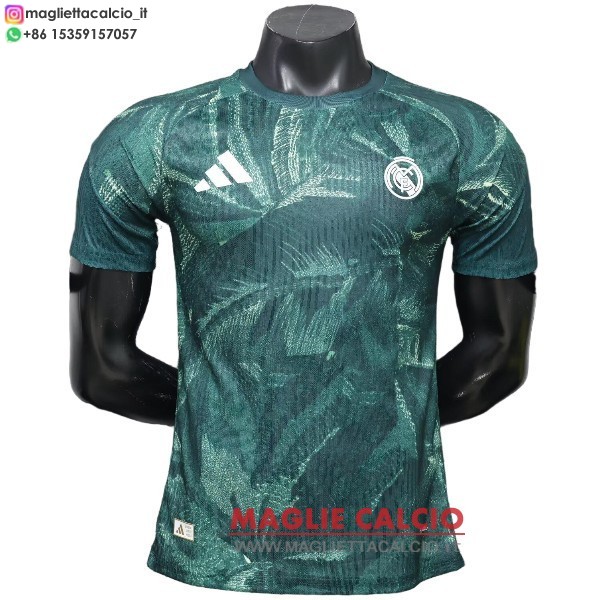 nuova speciale giocatori divisione magliette real madrid 2026-2027 verde