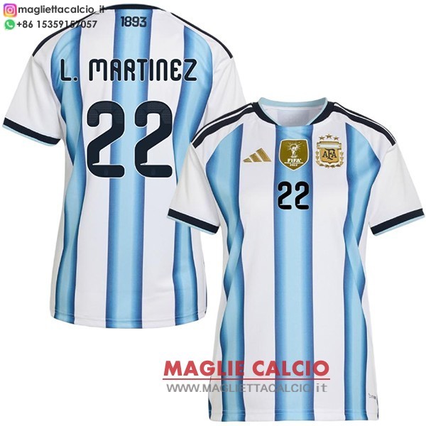 22#l. martinez thailandia prima maglietta argentina 2026