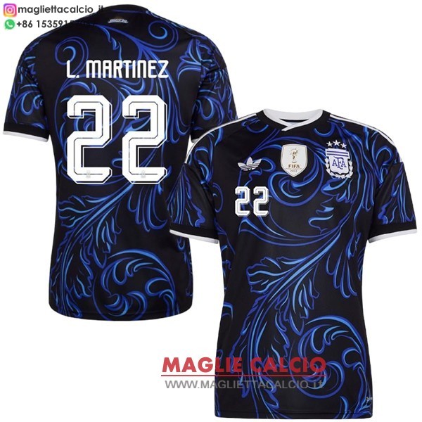 22#l. martinez thailandia seconda maglietta argentina 2026