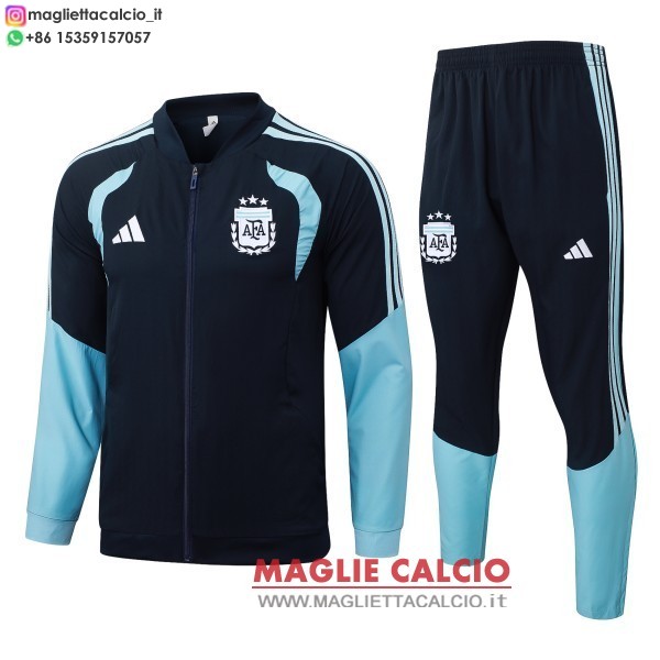 nuova argentina insieme completo blu navy giacca a vento 2026