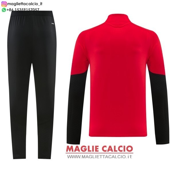 nuova arsenal insieme completo rosso i nero bianco felpa da allenamento 2026-2027
