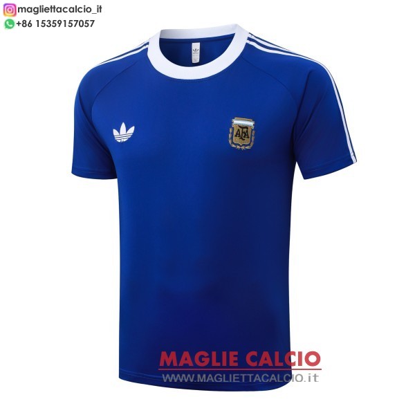 nuova formazione divisione maglietta argentina 2026 blu bianco