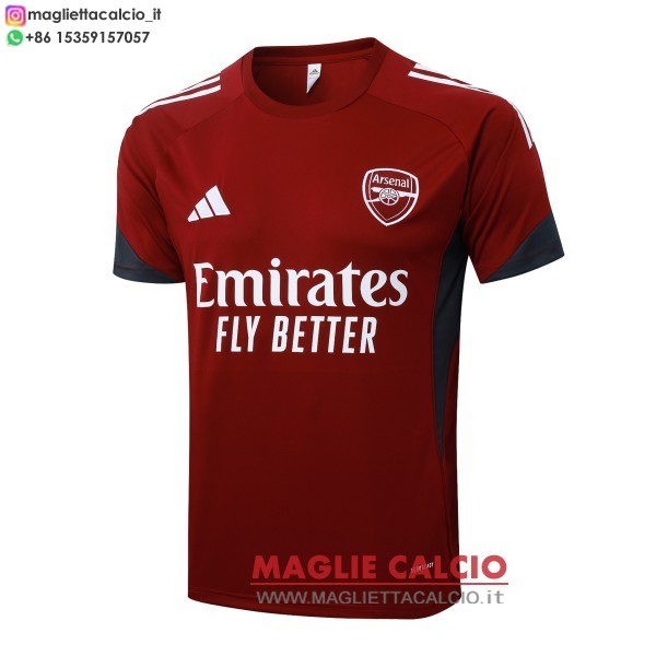 nuova formazione divisione maglietta arsenal 2025-2026 borgogna
