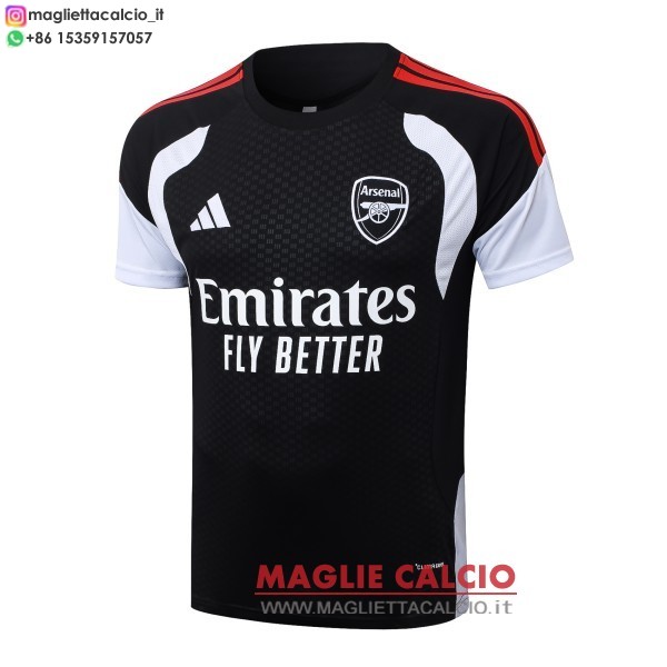 nuova formazione divisione maglietta arsenal 2026-2027 nero rosso bianco