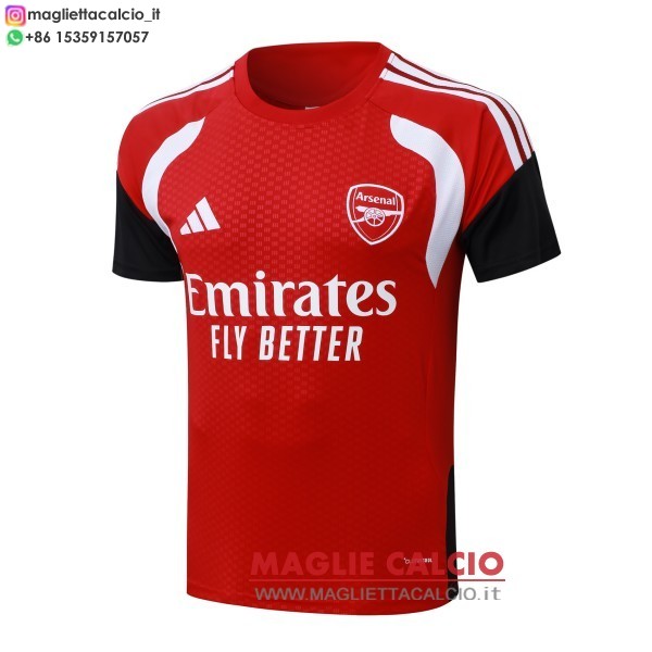 nuova formazione divisione maglietta arsenal 2026-2027 rosso bianco nero