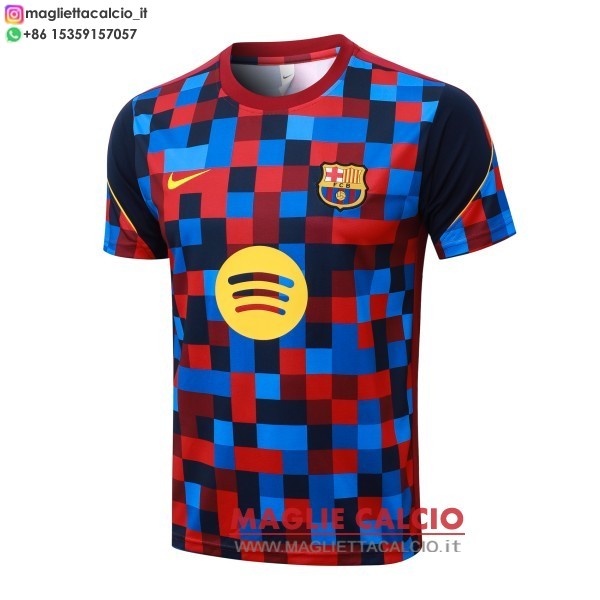 nuova formazione divisione maglietta barcelona 2026-2027 rosso blu giallo