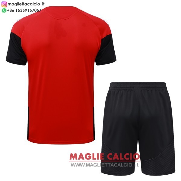 nuova formazione divisione maglietta set completo arsenal 2026-2027 rosso bianco nero