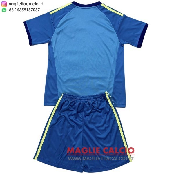 nuova portiere divisione maglietta cleeds united set completo uomo 2026-2027 blu