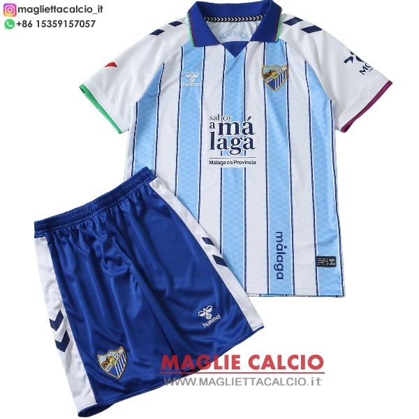 nuova prima divisione maglietta malaga set completo uomo 2026-2027