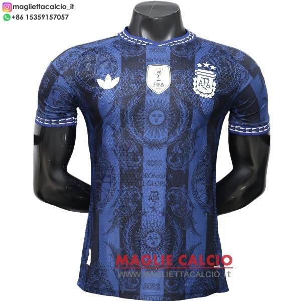 nuova speciale giocatori maglietta argentina 2026 purpureo i blu