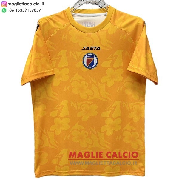 tailandia nuova portiere divisione maglietta haiti 2026 giallo