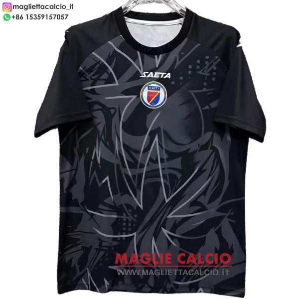 tailandia nuova portiere divisione maglietta haiti 2026 nero