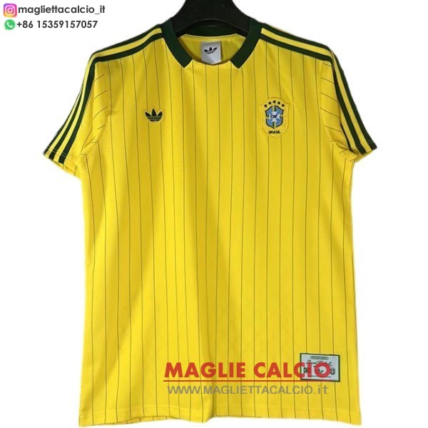 thailandia nuova speciale maglietta brasile 2026 giallo iii verde