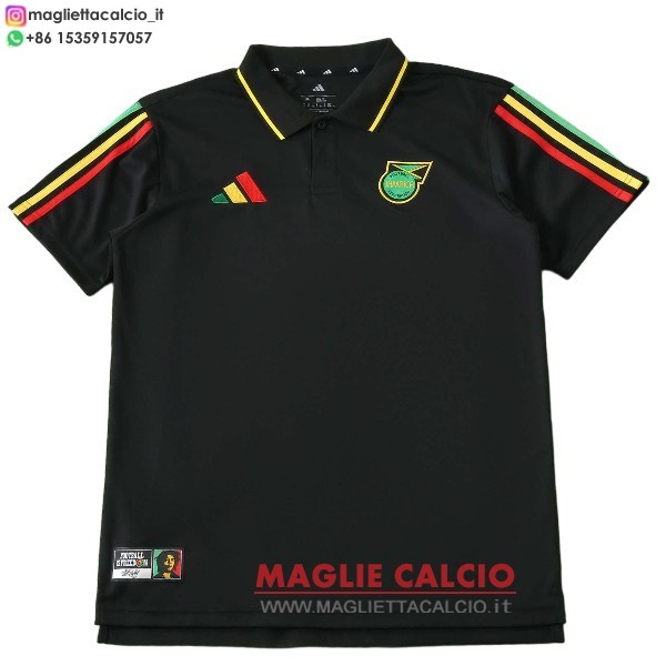 thailandia nuova speciale maglietta jamaica 2026 nero i giallo