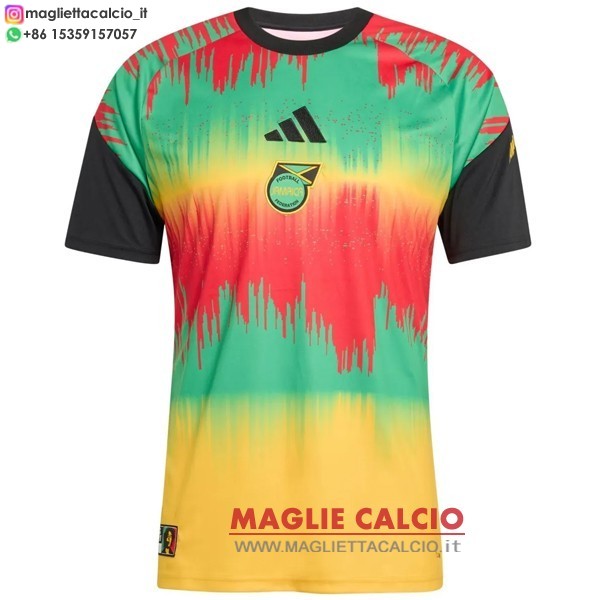thailandia nuova speciale maglietta jamaica 2026 rosso verde nero