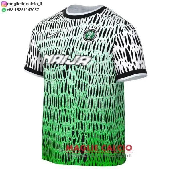 thailandia nuova speciale maglietta nigeria 2026 verde nero bianco