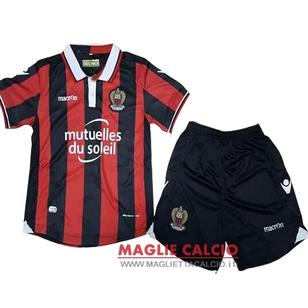 nuova prima magliette ogc nice bambino 2016-2017