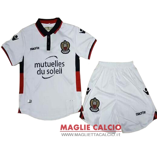 nuova seconda magliette ogc nice bambino 2016-2017