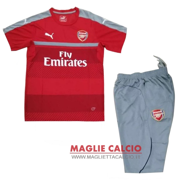 nuova formazione insieme completo divisione magliette arsenal 2017-2018 rosso